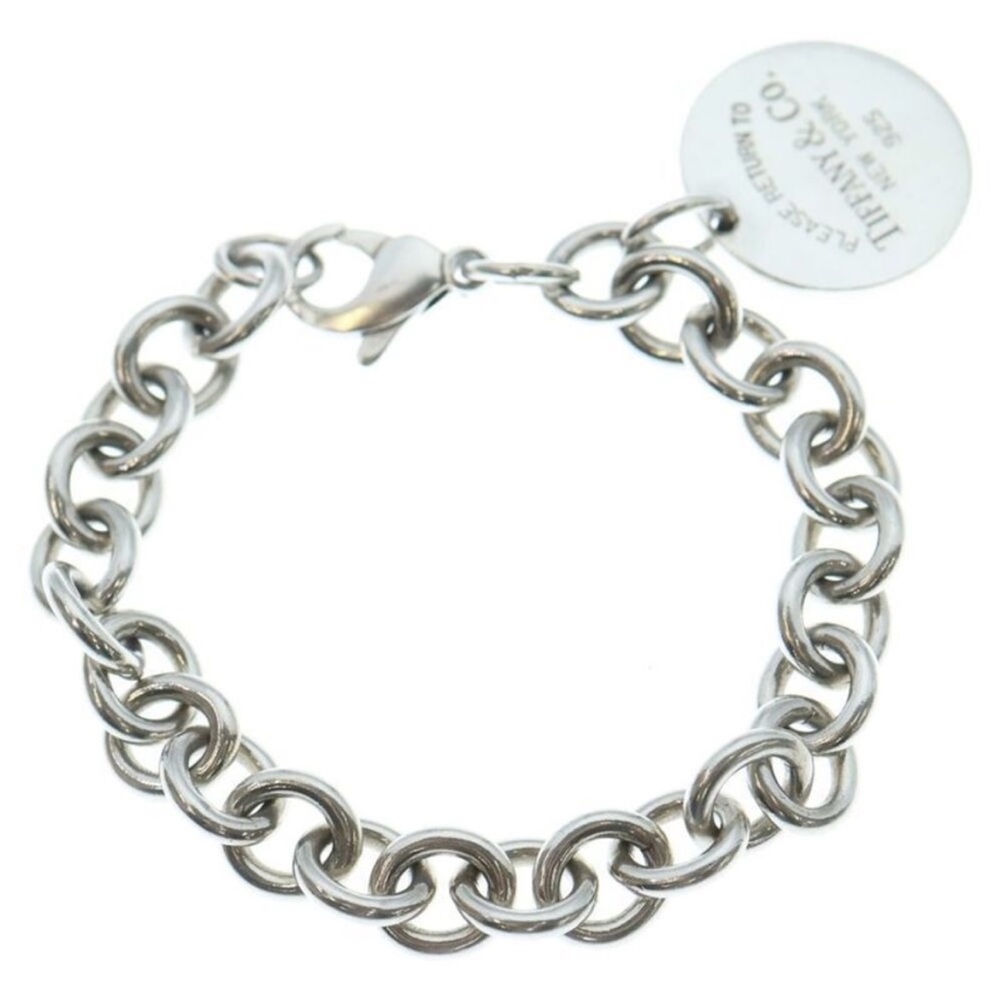 Tiffany & Co. Vintage 💯% Auth Return to Tiffany Round Charm Bracelet w/Box GUC✨ - Picture 3 of 7